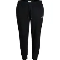 Jack & jones Plus Broek 'JPSTGORDON' zwart / wit