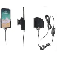 Brodit houder geschikt voor Apple iPhone 6 Plus/6S Plus/7 Plus/8 Plus/Xs MaxActieve houder met vaste voeding (met skin)