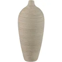 Ptmd - Vaas Cavinn - Beige - 15x15x35cm