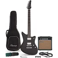 Hartwood Charger Origin Guitar Pack Black