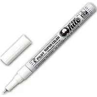 Pilot Fineliner super sc-w ef wit | 12 stuks