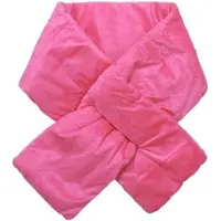 Yehwang - Scarf Velvet Puffer - Pink - 15 x 130 cm