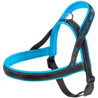 Ferplast hondentuig Sport 65 x 98 cm nylon blauw/zwart maat L
