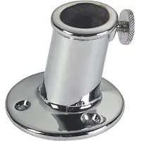 Talamex VLAGGENSTOKHOUDER MESSING VERCHROOMD 16MM
