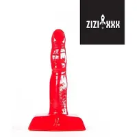 Zizi Buttplug One Finger 10 x 2 cm - rood