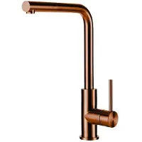 Lorreine Tweed keukenkraan met uittrekbare uitloop copper