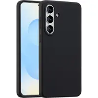 Accezz Liquid Silicone Backcover met MagSafe voor de Samsung Galaxy S26 Plus - Zwart