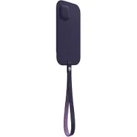 Apple iPhone 12 mini Leren Sleeve with MagSafe Donkerviolet