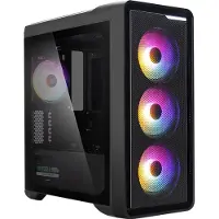 Zalman M3 Plus Black RGB - Behuizing zonder voeding - Minitower - M-ATX-formaat