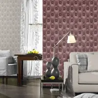 Rasch Chesterfield 479151 Behang Bruin