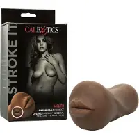 California Exotic CalExotics Stroke It Mouth - Masturbator Mouth