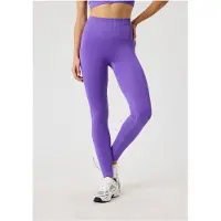 Björn Borg Studio Seamless Ribbed Tights Paars | Maat: M