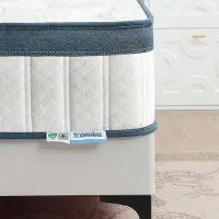 Laura 7-Zones Orthopedische Pocketveringmatras 160x200x25 cm H3 Middelhard – Traagschuim, Anti-Bacterieel, Ademend Tencel Overtrek, Euro-Top, Geruisloos, Bewegingsisolatie –