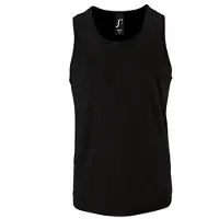 Sols Heren Sportieve Performance Tank Top (Zwart)