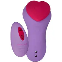 Fairygasm Vibrator "HeartGem" paars