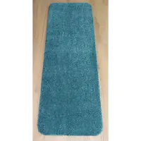 Prima - Soft - Wastafelmat - Badmat - blauw - groen - 40x120cm - antislip