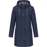 E.L.T Lange Regenjas Emilia - maat M - Navy