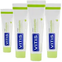 Vitis 4x Tandpasta Orthodontic 75 Ml