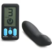 XR Brands - E-Stim Panty Vibe with Remote Control - Black
