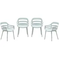 Garden Impressions Ceasar tuinstoelen set van 4 olijf