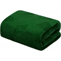 Domarex CALEN Deken Microflanel 130x170cm Groen - Zacht & Warm