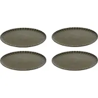 Serax Inku bord XL Ø27 cm 4-pack Green