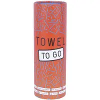 Towel to Go Oasis Hamamdoek Mosterd met geschenkdoos - badlaken - strandhanddoek - strandlakens 100 x 180 - strandlaken