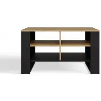Top E Shop Moderne 4P tafel ARTISAN OAK ZWART