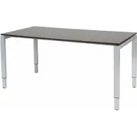 Schaffenburg Verstelbaar Bureau - Domino 160x90 logan - alu frame
