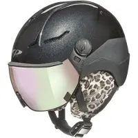 CP Coya+ Leo - Skihelm - wit - 56-58/M - Meekleurend & Polariserend Vizier - Cat. 1-2 (//)