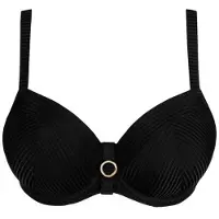 Primadonna Twist voorgevormde beugel bikinitop Delray zwart female | Maat: E80