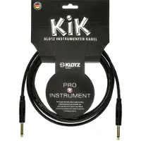 Klotz KIKKG PRO 3M BLACK STRAIGHT/STRAIGHT