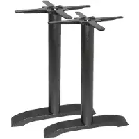 Bolero Dubbele ijzeren tafelpoten - 72 cm hoog- PRO SERIES