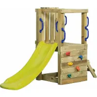 Swing King SwingKing speeltoestel Irma + glijbaan geel 66x190x125cm