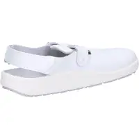 ABEBA Werk schoenen Rubber werksandalen – leer, Src, Sanitsclog