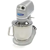 Maxima - Gastro planetaire mixer - 7 liter - Geschikt voor tot 2 kg deeg - Zilverkleurig