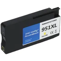 PrintAbout Inktcartridge 951 (CN052AE) Geel geschikt voor HP