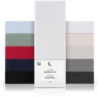 Blumtal Hoeslaken - Fitted Sheet - Jersey - Katoen - 160 x 200 x 30 cm - Wit