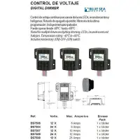 Blue Sea Systems Deckhand Dimmer Regulator 12a 24v Zwart