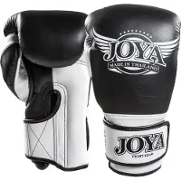 Joya Bangkok Kickbokshandschoenen Zwart Wit - Leer