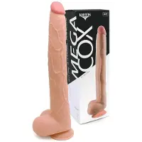 Kiotos Mega - Dildo XXL 43 x 5.5 cm - Beige