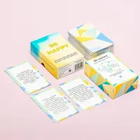 Gift Republic Mindfulness Kaarten - Be Happy