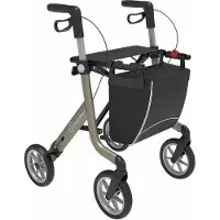 Rehasense Ultra lichtgewicht rollator Streamer Champagne Large