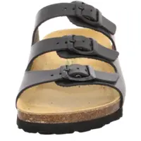 Natural Sense leren muiltje muiltjes dames 1152536 zwart