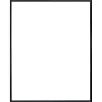 Homedecoration Kampen– Fotolijst – Fotomaat – 42x98 cm– Aluminium – Zwart mat