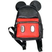 Mickey Mouse Rugtas - Schooltas Zwart/rood