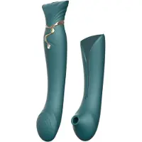 Zalo Queen PulseWave vibrator - groen