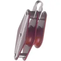 Talamex Hye Dbb Double Block Pulley With Becket Zilver 14 mm