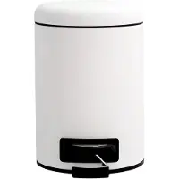 Södahl Prullenbak Toilet Bin Mono White