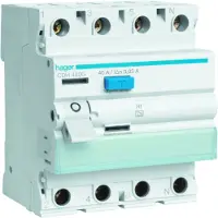 Hager Apparaat met Hoge Immuniteitsresiduele stroom - CDH440G